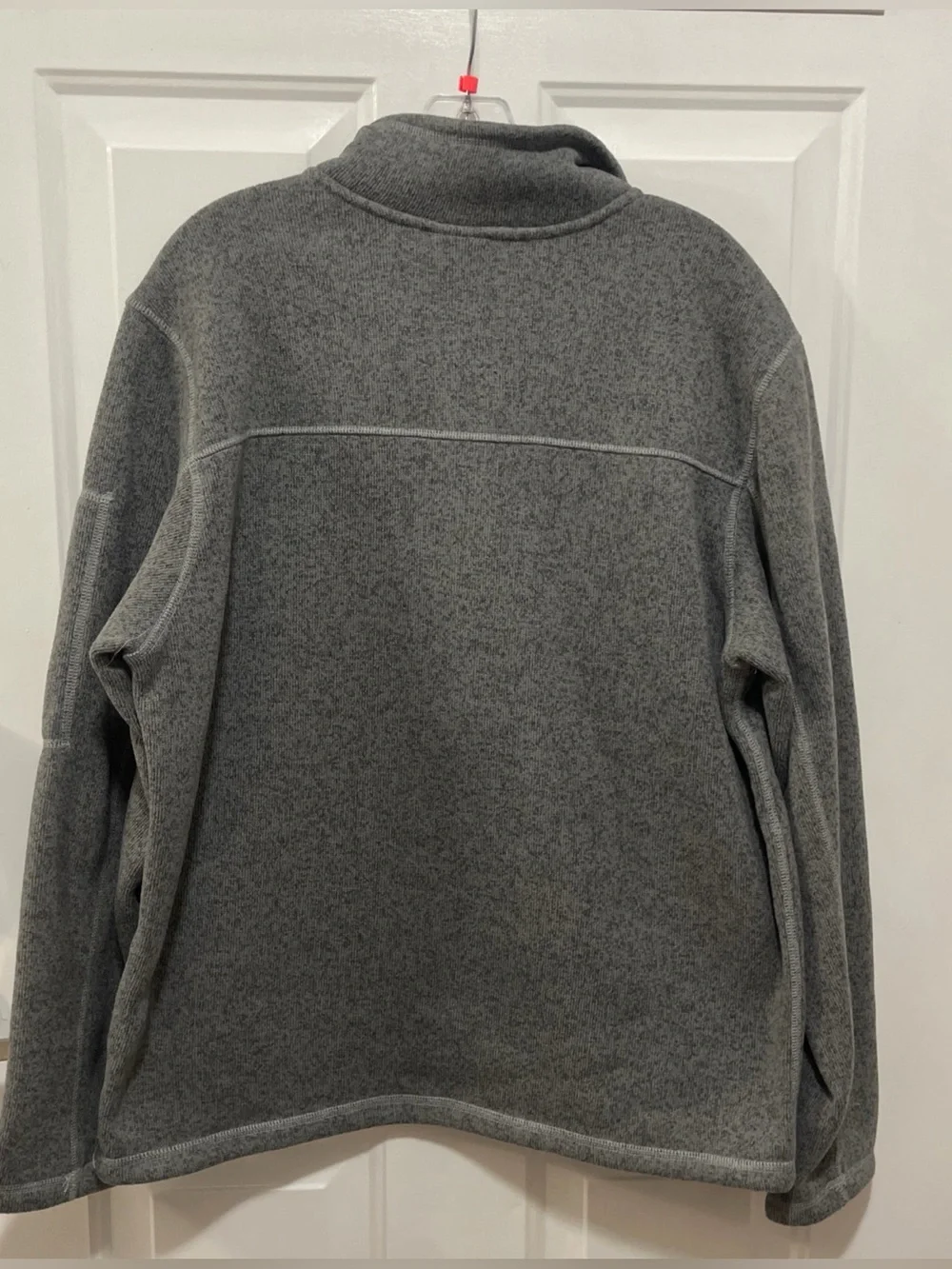 The North Face Leo Gordon Lyon’s Fleece Gray Quarter Zip Men’s Sz Large
